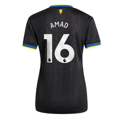 Billige Fotballdrakt Manchester United Amad Diallo #16 Replika Tredjedrakt Dame 2025-26 Kortermet Billige Fotballdrakt Manchester United Amad Diallo #16 Replika Tredjedrakt Dame 2025-26 Kortermet